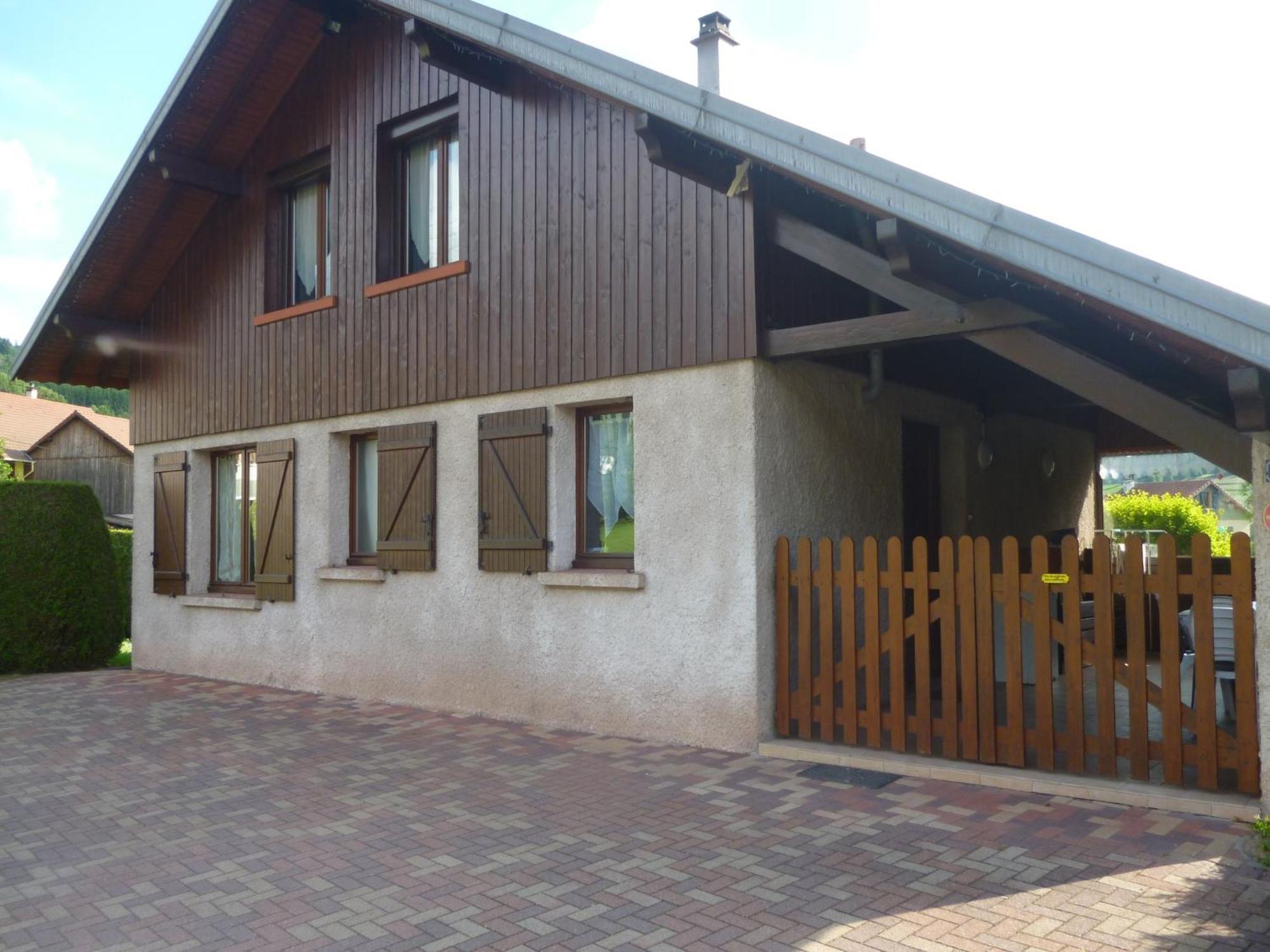 Elegant Chalet In Gerb Pal In Cosy Environment Gerbepal Exterior photo